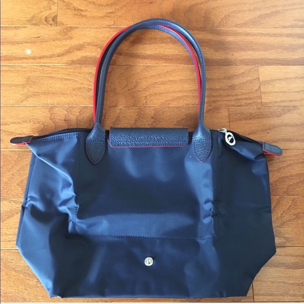 Brand new LONGCHAMP “Le Pliage” navy tote bag